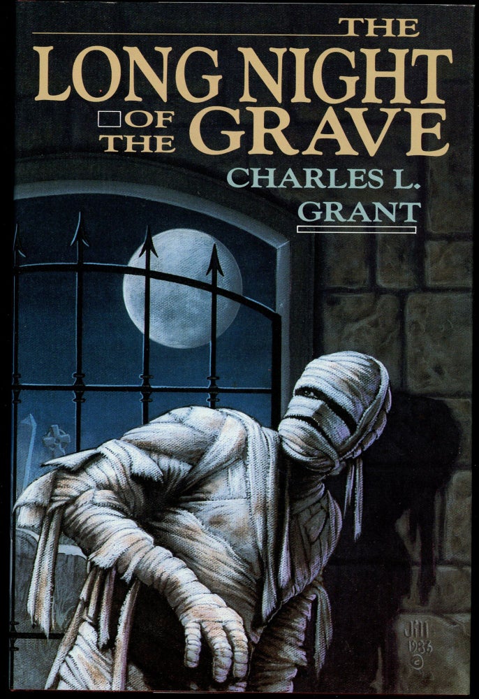 Item #1856 THE LONG NIGHT OF THE GRAVE. Charles L. Grant.