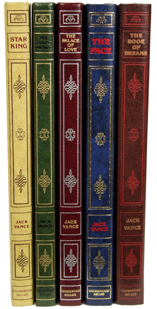 Item #18591 THE DEMON PRINCES SERIES: THE STAR KING, THE KILLING MACHINE, THE PALACE OF LOVE, THE FACE and THE BOOK OF DREAMS (5 volumes). John Holbrook Vance, "Jack Vance."