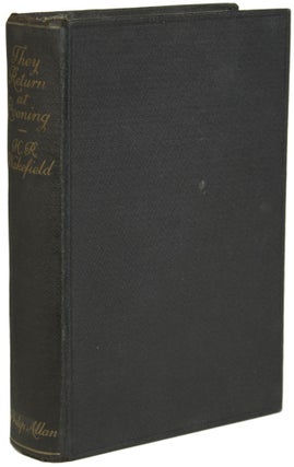 Item #18671 THEY RETURN AT EVENING: A BOOK OF GHOST STORIES. Wakefield, Russell