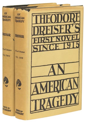 Item #18897 AN AMERICAN TRAGEDY. Theodore Dreiser