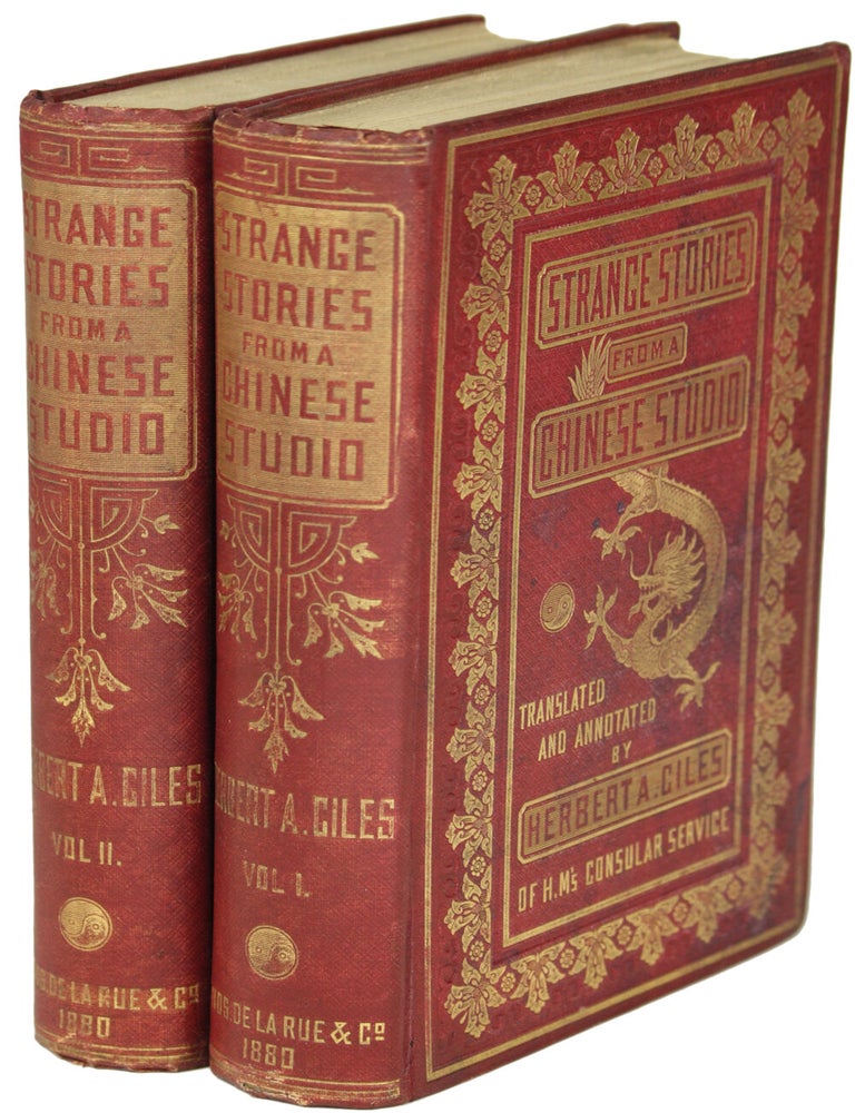 Item #18898 STRANGE STORIES FROM A CHINESE STUDIO. Translated and Annotated by Herbert A. Giles. P'u Sung-ling. Herbert A. Giles.