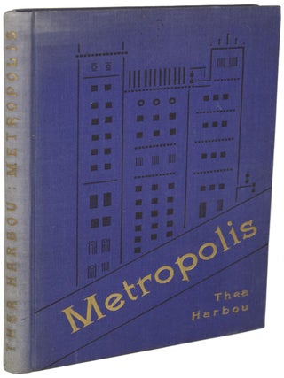 Item #18923 METROPOLIS. ROMÁN. Thea von Harbou