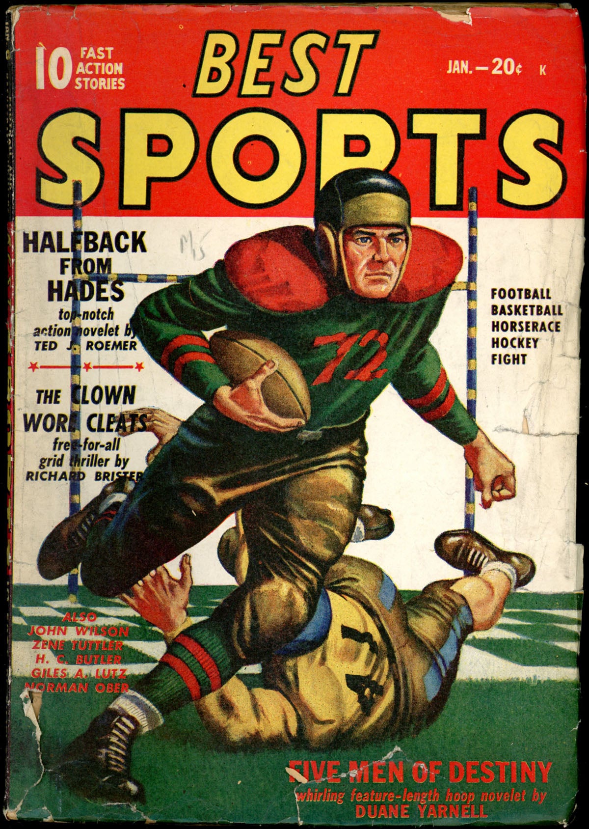 BEST SPORTS | BEST SPORTS. January 1948, Volume 2 No. 2