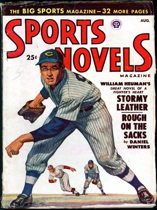 Item #19187 SPORTS NOVELS. JOHN D. MACDONALD, SPORTS NOVELS. August 1948, Volume 16 No. 2