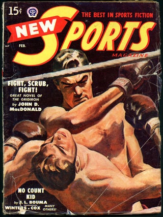 Item #19192 NEW SPORTS MAGAZINE. JOHN D. MACDONALD, NEW SPORTS MAGAZINE. February 1949, Volume 5...