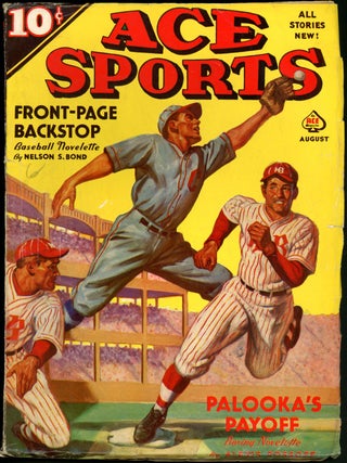 Item #19193 NEW SPORTS MAGAZINE. NELSON BOND, ACE SPORTS. August 1939, Volume 9 No. 4