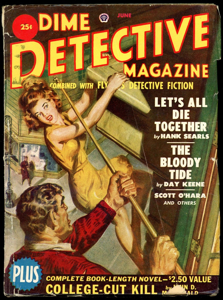Item #19259 DIME DETECTIVE MAGAZINE. DIME DETECTIVE MAGAZINE. June 1950, Volume 63 No. 2.