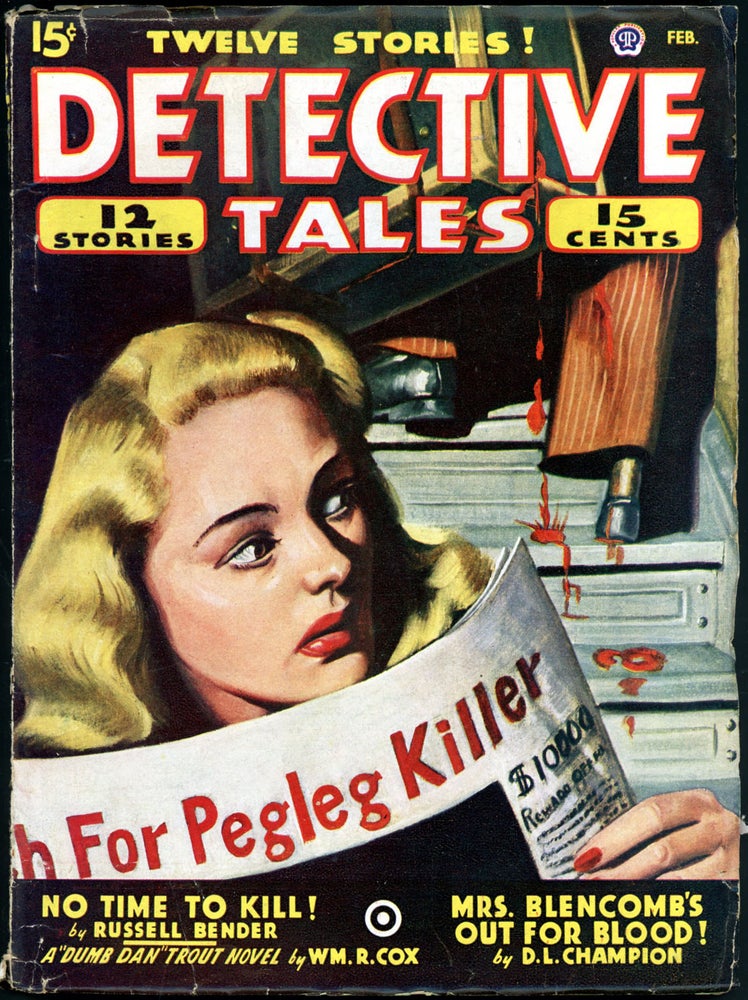 Item #19371 DETECTIVE TALES. DETECTIVE TALES. February 1947, No. 3 Volume 35.