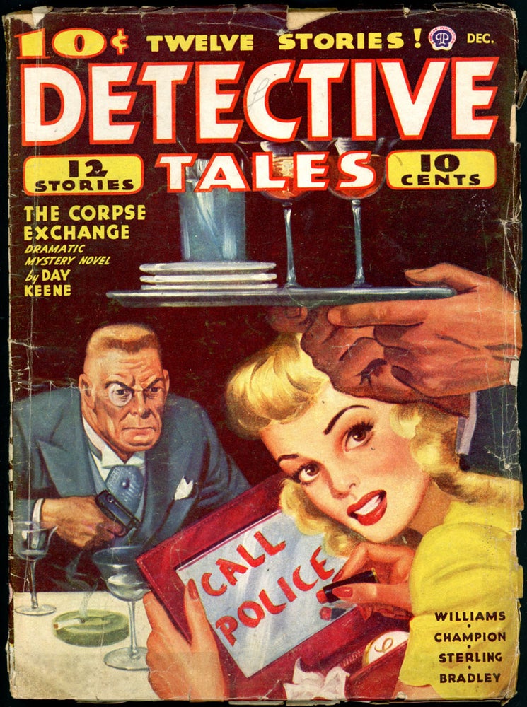 Item #19389 DETECTIVE TALES. DETECTIVE TALES. December 1943, No. 5 Volume 25.