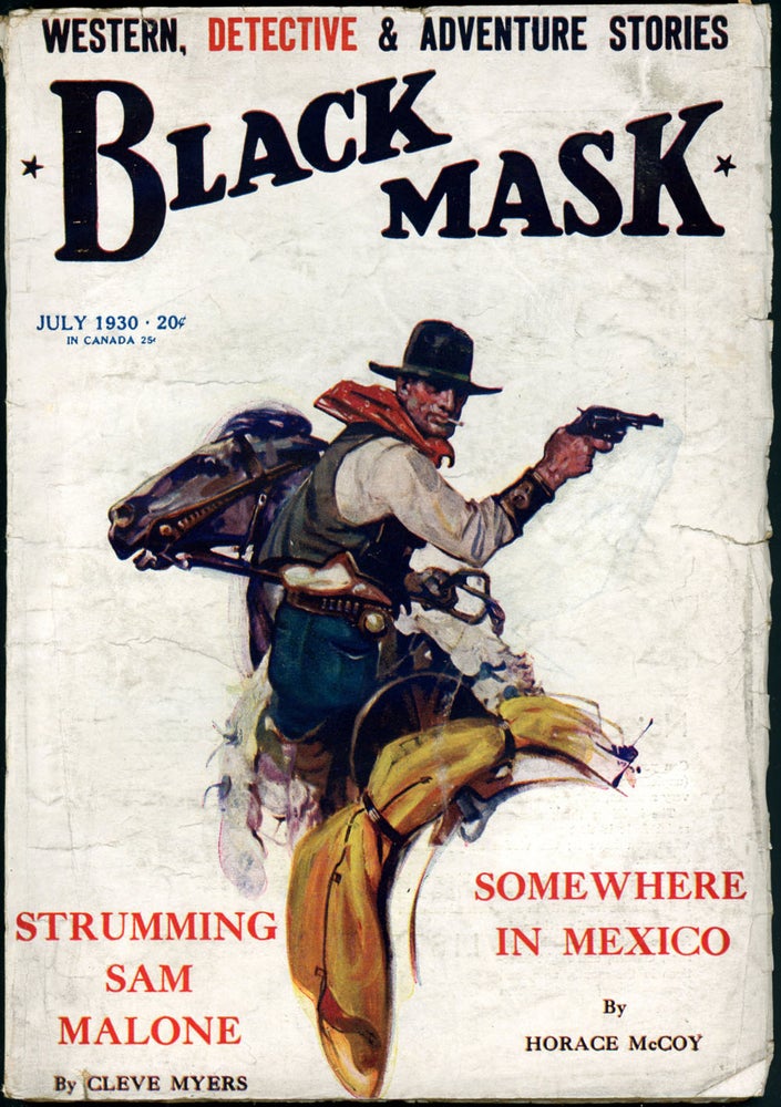 Item #19462 BLACK MASK. BLACK MASK. July 1930. . Joseph Shaw, No. 5 Volume 13.