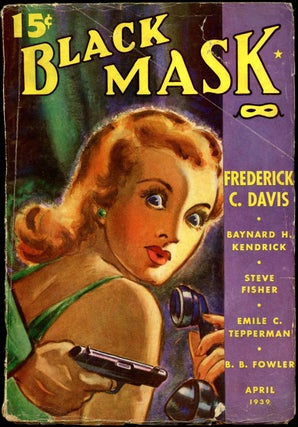 Item #19488 BLACK MASK. BLACK MASK. April 1939. ., Ellsworth, No. 1 Volume 22