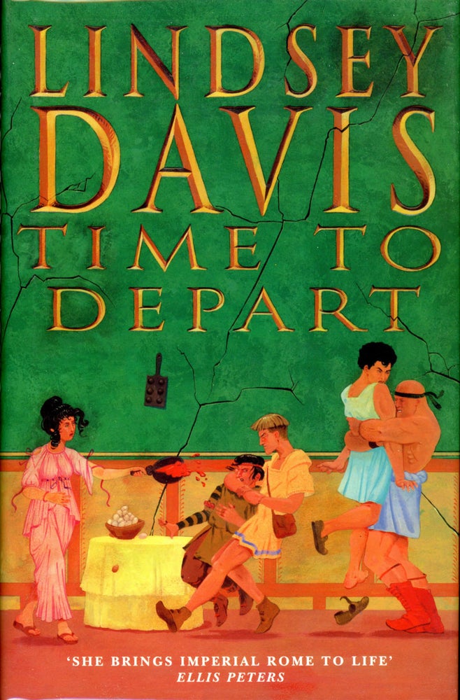 Item #19546 TIME TO DEPART. Lindsey Davis.