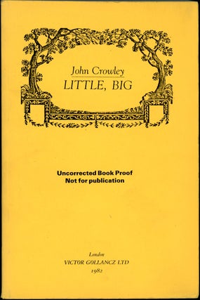 Item #19618 LITTLE, BIG. John Crowley