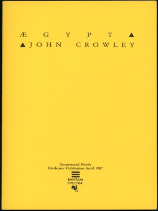 Item #19622 AEGYPT. John Crowley
