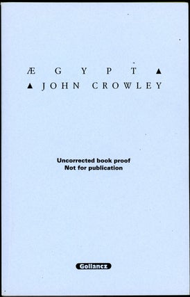 Item #19624 AEGYPT. John Crowley