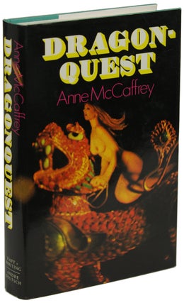 Item #19735 DRAGONQUEST: BEING THE FURTHER ADVENTURES OF THE DRAGONRIDERS OF PERN. Anne McCaffrey