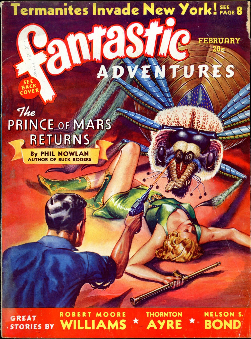 FANTASTIC ADVENTURES | 1940. . FANTASTIC ADVENTURES. February