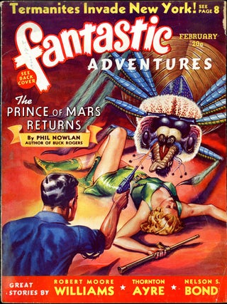 Item #19760 FANTASTIC ADVENTURES. 1940. . FANTASTIC ADVENTURES. February, B. G. Davis, No. 2...