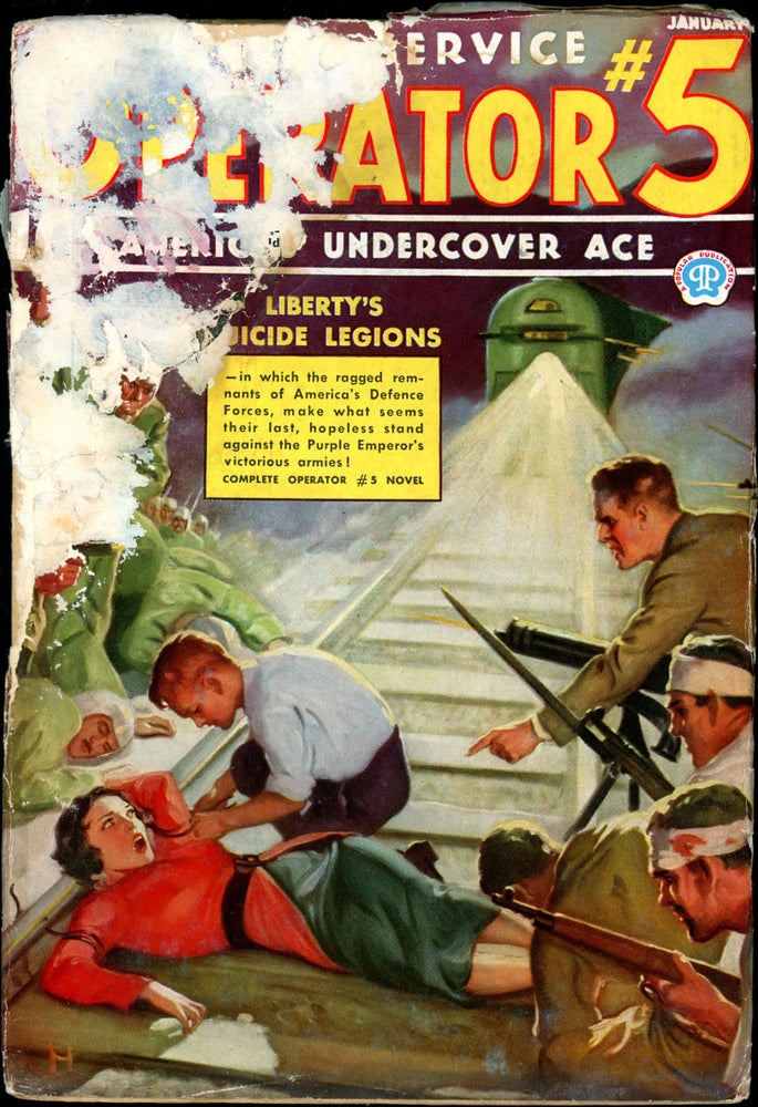 Item #19785 OPERATOR #5. OPERATOR #5. January 1937, No. 2 Volume 8.