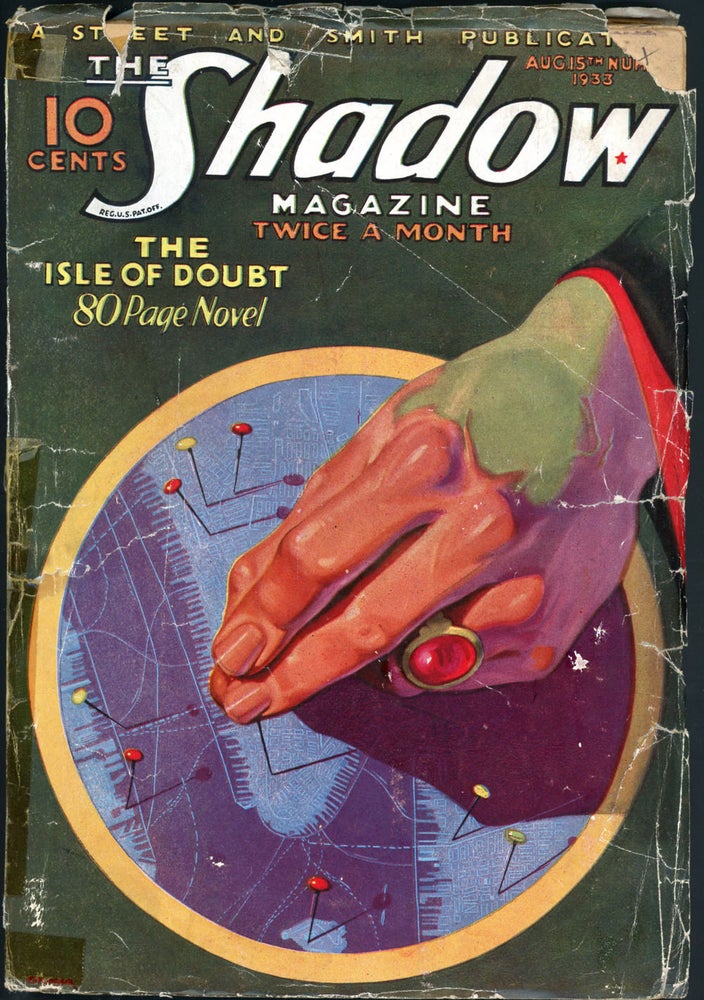 Item #19788 THE SHADOW. 1933 THE SHADOW. August 15, No. 1 Volume 7.