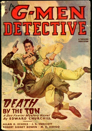 Item #19823 G-MEN DETECTIVE. 1948 G-MEN. January, No. 3 Volume 32