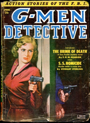 Item #19824 G-MEN DETECTIVE. 1951 G-MEN. Spring, No. 1 Volume 38