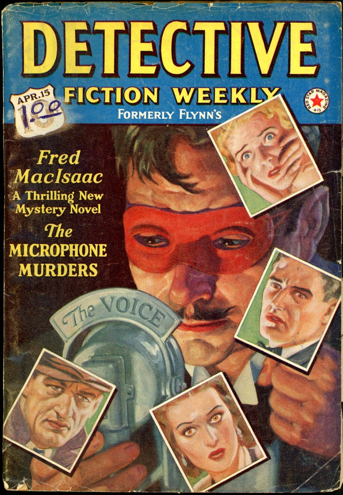 Item #19837 DETECTIVE FICTION WEEKLY. 1939 DETECTIVE FICTION WEEKLY. April 15, No. 4 Volume 127.