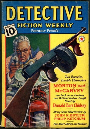 Item #19844 DETECTIVE FICTION WEEKLY. 1939 DETECTIVE FICTION WEEKLY. November 4, No. 3 Volume 132