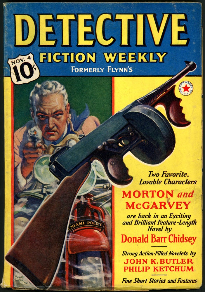 Item #19844 DETECTIVE FICTION WEEKLY. 1939 DETECTIVE FICTION WEEKLY. November 4, No. 3 Volume 132.