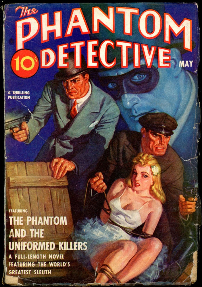 Item #19862 THE PHANTOM DETECTIVE. 1940 THE PHANTOM DETECTIVE. May, No. 1 Volume 31.