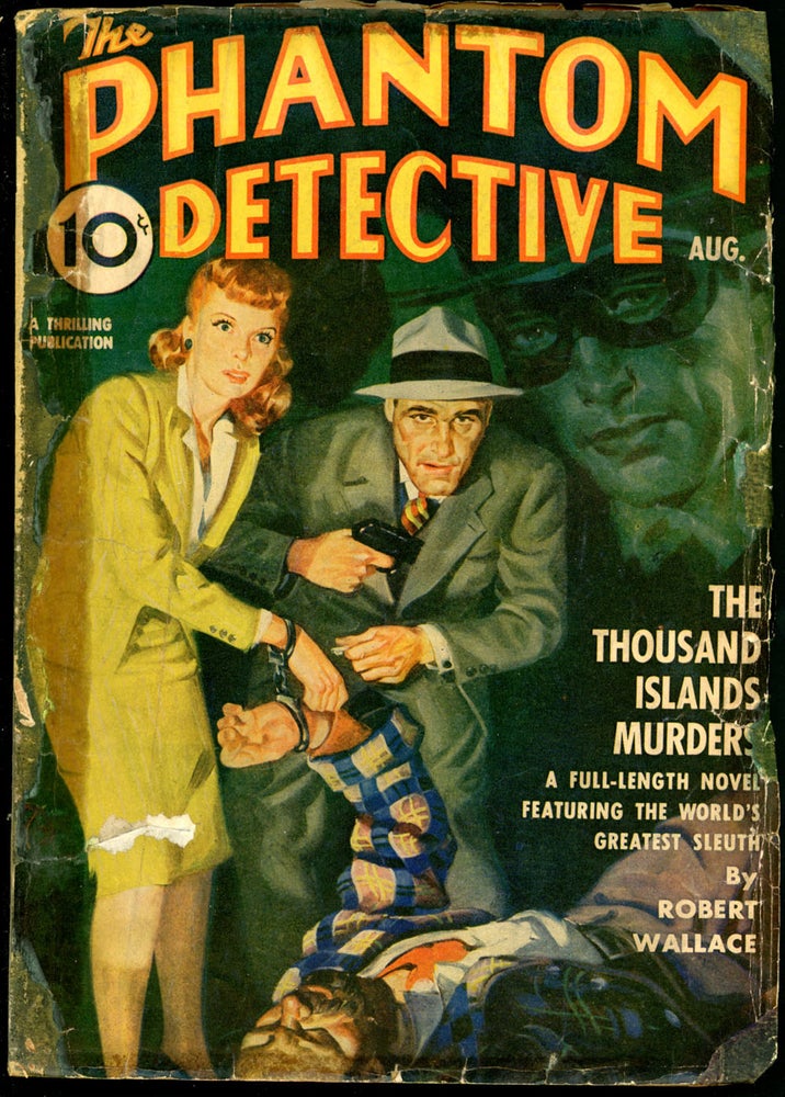Item #19863 THE PHANTOM DETECTIVE. 1941 THE PHANTOM DETECTIVE. August, No. 2 Volume 36.
