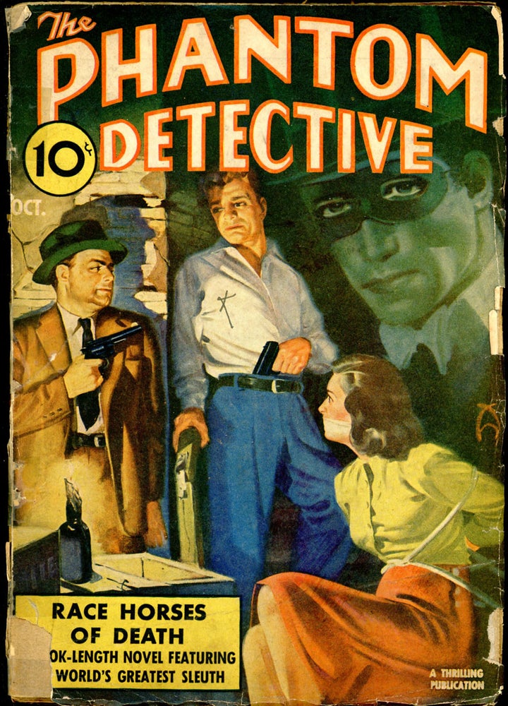 Item #19865 THE PHANTOM DETECTIVE. 1941 THE PHANTOM DETECTIVE. October, No. 1 Volume 37.
