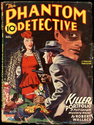 Item #19869 THE PHANTOM DETECTIVE. 1945 THE PHANTOM DETECTIVE. August, No. 1 Volume 46