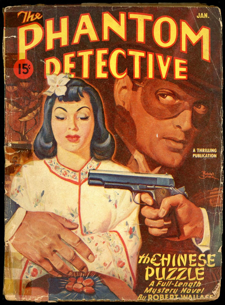 Item #19875 THE PHANTOM DETECTIVE. 1947 THE PHANTOM DETECTIVE. January, No. 3 Volume 48.