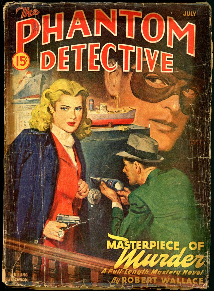 Item #19876 THE PHANTOM DETECTIVE. 1947 THE PHANTOM DETECTIVE. July, No. 3 Volume 49.