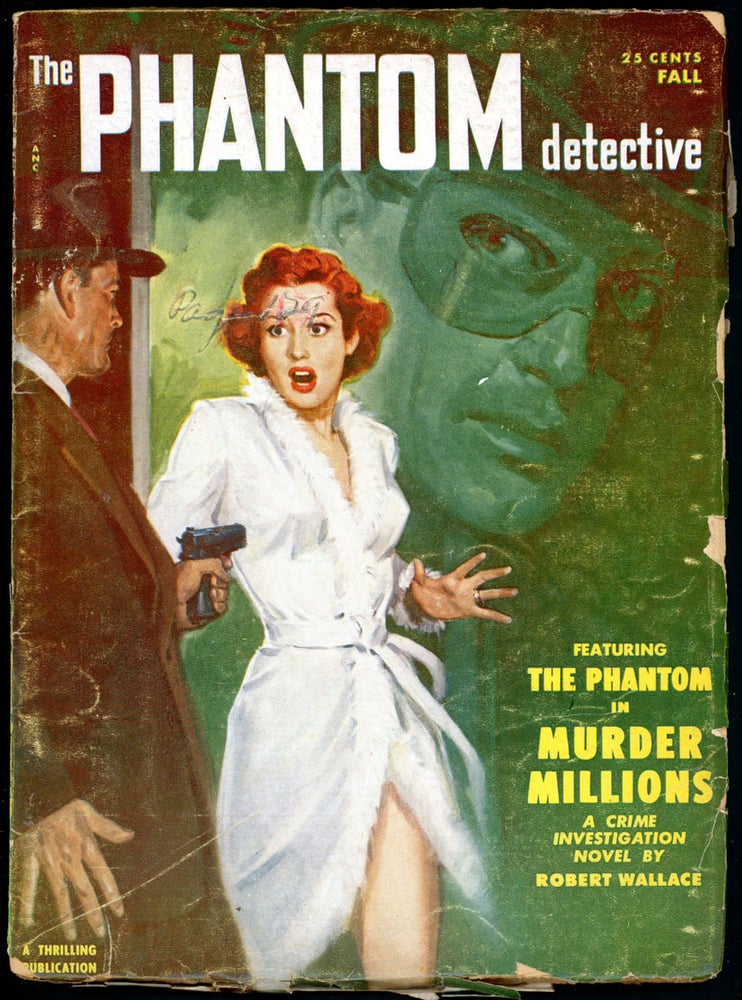 Item #19879 THE PHANTOM DETECTIVE. 1951 THE PHANTOM DETECTIVE. Fall, No. 3 Volume 56.