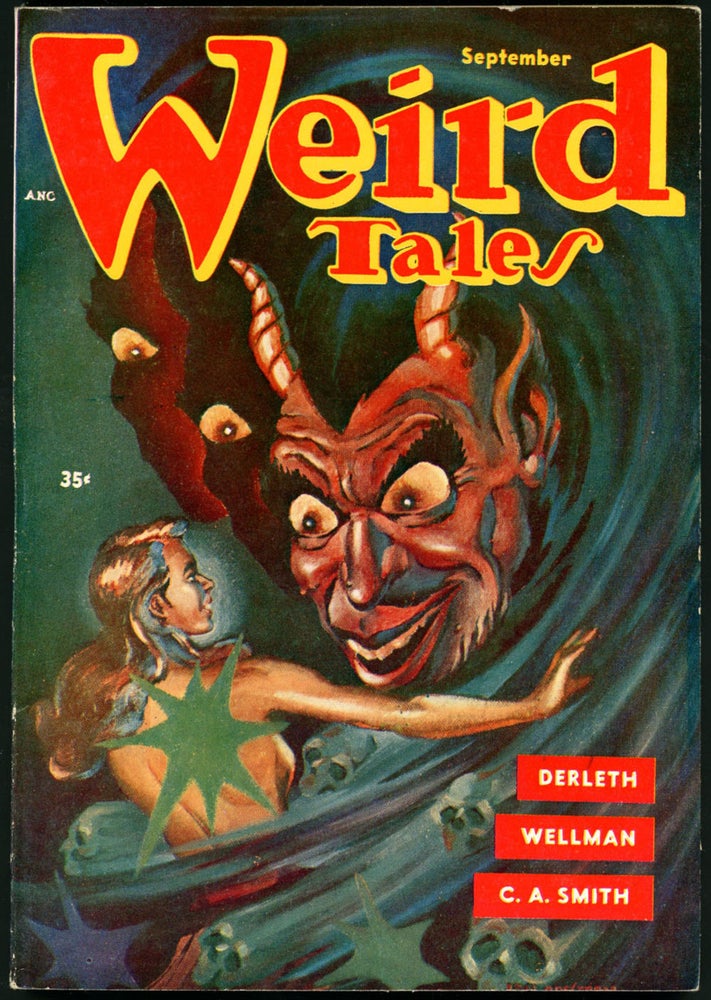 WEIRD TALES. WEIRD TALES. September 1953., Volume 45.