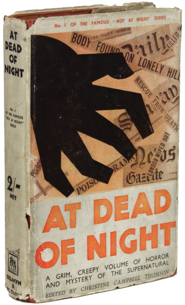 Item #19938 AT DEAD OF NIGHT (NOT AT NIGHT SERIES). Christine Campbell Thomson.