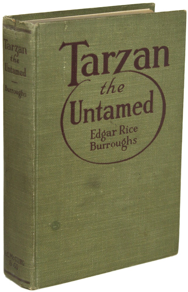 Item #19955 TARZAN THE UNTAMED. Edgar Rice Burroughs.