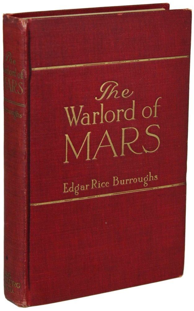 Item #19958 THE WARLORD OF MARS. Edgar Rice Burroughs.
