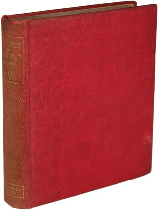 Item #20114 OLD FIRES AND PROFITABLE GHOSTS: A BOOK OF STORIES. Quiller-Couch