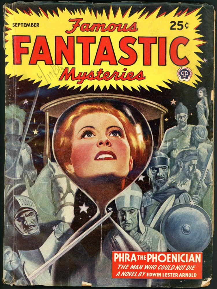 Item #20187 FAMOUS FANTASTIC MYSTERIES. FAMOUS FANTASTIC MYSTERIES. September 1945, No. 6 Volume 6, Mary Gnaedinger.