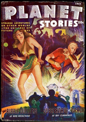 Item #20201 PLANET STORIES. 1945. . W. Scott Peacock PLANET STORIES. Fall, Ed, No. 12 Volume 2