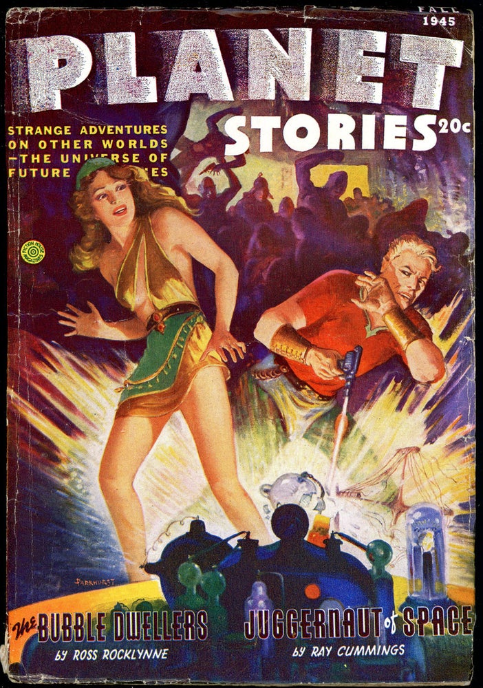 Item #20201 PLANET STORIES. 1945. . W. Scott Peacock PLANET STORIES. Fall, Ed, No. 12 Volume 2.