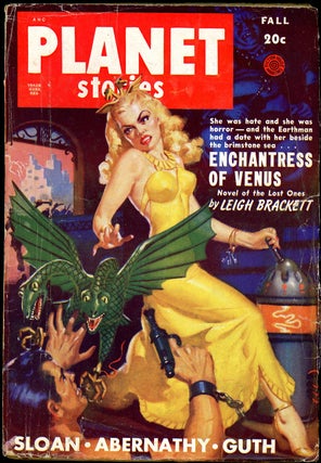 Item #20209 PLANET STORIES. 1949. . Paul L. Payne PLANET STORIES. Fall, Ed, No. 4 Volume 4
