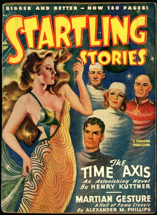 Item #20262 STARTLING STORIES. JACK VANCE. L. RON HUBBARD, 1949 STARTLING STORIES. January, No. 3...