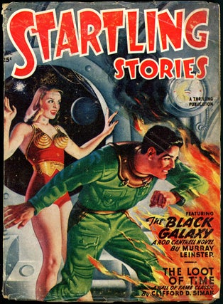 Item #20263 STARTLING STORIES. RAY BRADBURY. JACK VANCE. L. RON HUBBARD, 1949 STARTLING STORIES....