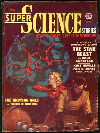Item #20267 SUPER SCIENCE STORIES. JACK VANCE, 1950 SUPER SCIENCE STORIES. September, No. 2...