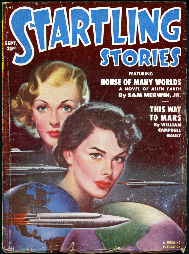 Item #20268 STARTLING STORIES. JACK VANCE, 1951 STARTLING STORIES. September, No. 1 Volume 24.
