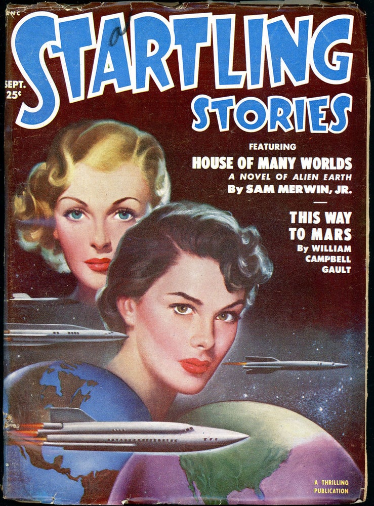 Item #20276 STARTLING STORIES. JACK VANCE, 1951 STARTLING STORIES. September, No. 1 Volume 24.
